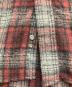中古・古着 VAN HEUSEN (ヴァンヒューセン/バンヒューゼン) 90s check acrylic cpo shirt レッド サイズ:Ⅼ：4000円
