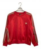 Needlesニードルズ）の古着「Track Crew Neck Shirt」｜レッド