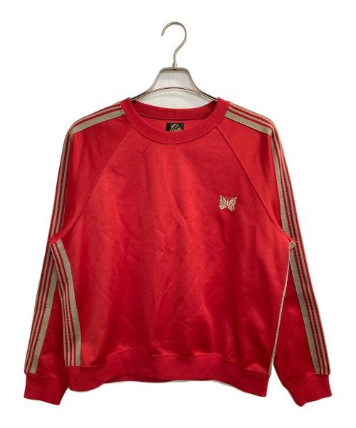Needles（ニードルズ）Needles (ニードルズ) Track Crew Neck Shirt レッド サイズ:Ｓの古着・服飾アイテム