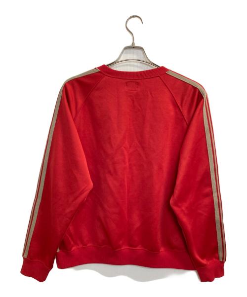 Needles（ニードルズ）Needles (ニードルズ) Track Crew Neck Shirt レッド サイズ:Ｓの古着・服飾アイテム