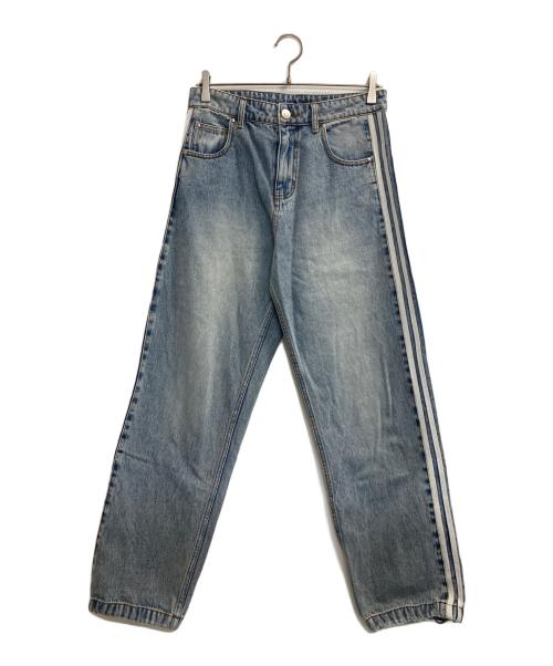 adidas（アディダス）adidas (アディダス) ATMOS (アトモス) DENIM FIREBIRD TRACK PANTS ATMOS インディゴ サイズ:Ｗ30の古着・服飾アイテム