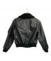 ZARA (ザラ) エコレザーボンバージャケット ブラック サイズ:M：5000円