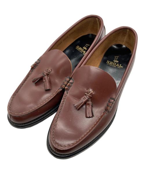 REGAL（リーガル）REGAL (リーガル) アンラインドタッセルローファー ブラウン サイズ:27 1/2の古着・服飾アイテム