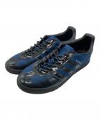 adidas×Blondeyアディダス×ブロンディ）の古着「Gazelle Indoor」｜ブラック×ブルー