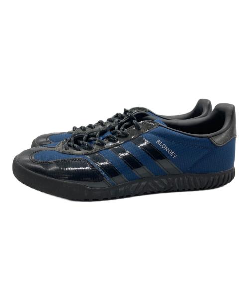 adidas（アディダス）adidas (アディダス) Blondey (ブロンディ) Gazelle Indoor ブラック×ブルー サイズ:27.5の古着・服飾アイテム