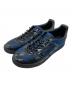 adidas（アディダス）の古着「Gazelle Indoor」｜ブラック×ブルー