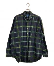 POLO RALPH LAUREN（ポロ・ラルフローレン）の古着「90s "BIG SHIRTS"」｜グリーン