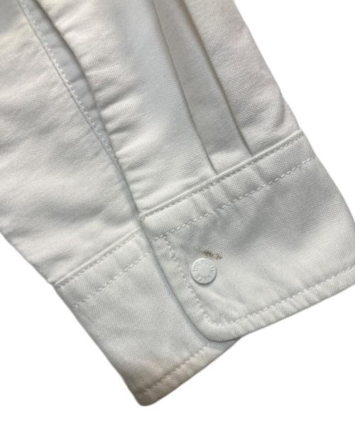 THE NORTHFACE PURPLELABEL（ザ・ノースフェイス パープルレーベル）THE NORTHFACE PURPLELABEL (ザ・ノースフェイス パープルレーベル) Cotton Polyester OX B.D. Shirt ホワイト サイズ:Lの古着・服飾アイテム
