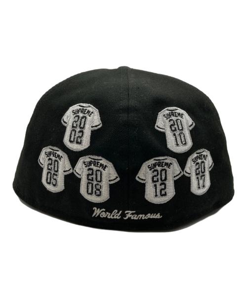SUPREME（シュプリーム）SUPREME (シュプリーム) Jerseys Box Logo New Era Fitted Hat ブラックの古着・服飾アイテム