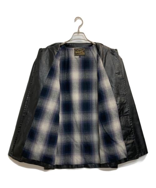 BEAMS HEART（ビームスハート）BEAMS HEART (ビームスハート) フェイクレザー カーコート ブラック サイズ:Mの古着・服飾アイテム