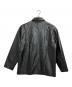 BEAMS HEART (ビームスハート) フェイクレザー カーコート ブラック サイズ:M：4000円