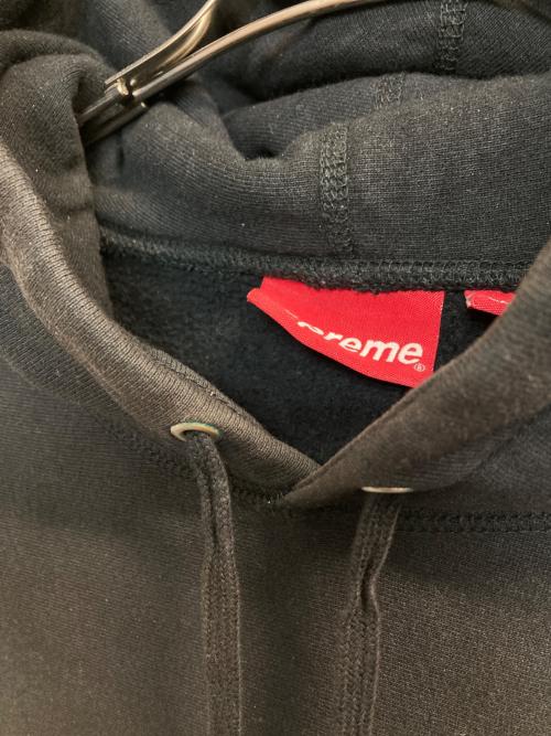 SUPREME（シュプリーム）Supreme (シュプリーム) Pearl Logo Hooded Sweashirt ブラック サイズ:Largeの古着・服飾アイテム