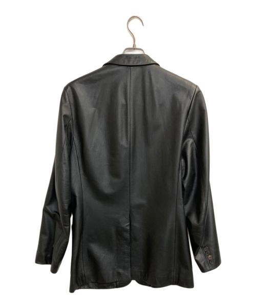 TAKEO KIKUCHI（タケオキクチ）TAKEO KIKUCHI (タケオキクチ) レザージャケット ブラック サイズ:Ⅼの古着・服飾アイテム