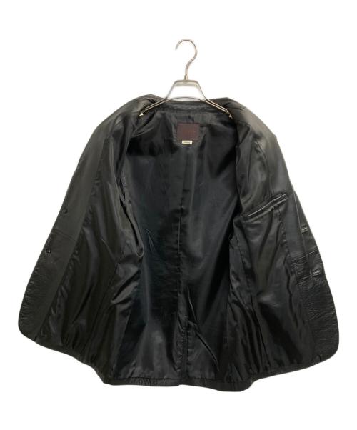 TAKEO KIKUCHI（タケオキクチ）TAKEO KIKUCHI (タケオキクチ) レザージャケット ブラック サイズ:Ⅼの古着・服飾アイテム