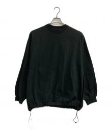 is-ness（イズネス）の古着「BALLOON LONG SLEEVE T」｜ブラック