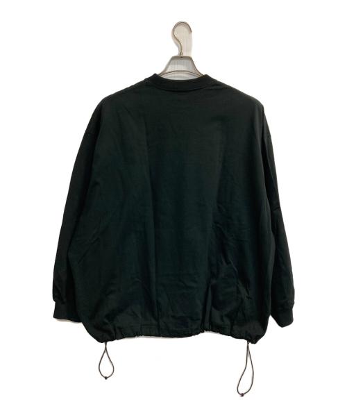 is-ness（イズネス）is-ness (イズネス) BALLOON LONG SLEEVE T ブラック サイズ:Ｌの古着・服飾アイテム