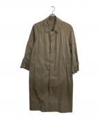 STEVEN ALANスティーブンアラン）の古着「TYPEWRITER BAL COLLAR COAT」｜カーキ