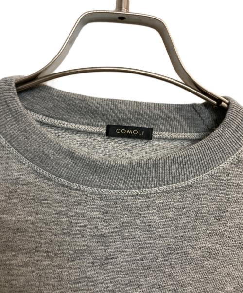 COMOLI（コモリ）COMOLI (コモリ) 裏起毛クルーネックスウェット グレー サイズ:2の古着・服飾アイテム