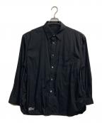 FreshServiceフレッシュサービス）の古着「CORPORATE UNIFORM L/S SHIRT」｜ブラック