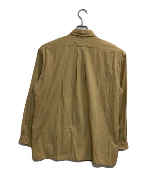 YAECA（ヤエカ）YAECA (ヤエカ) COMFORT SHIRT WIDE SQUARE ベージュ サイズ:Sの古着・服飾アイテム