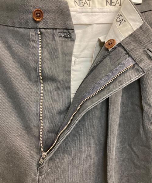 NEAT（ニート）NEAT (ニート) タックチノパン グレー サイズ:46の古着・服飾アイテム