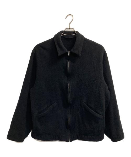 COMOLI（コモリ）COMOLI (コモリ) 縮絨ウール ジップショートジャケット ブラック サイズ:2の古着・服飾アイテム