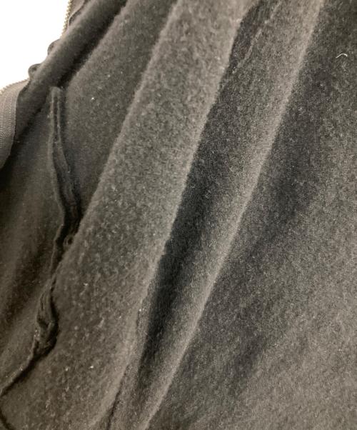 COMOLI（コモリ）COMOLI (コモリ) 縮絨ウール ジップショートジャケット ブラック サイズ:2の古着・服飾アイテム