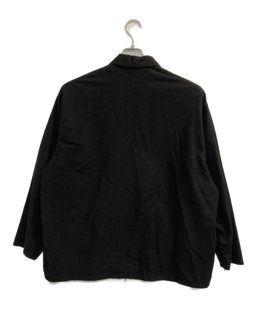 COMOLI（コモリ）COMOLI (コモリ) コットンネル シャツジャケット ブラック サイズ:1の古着・服飾アイテム