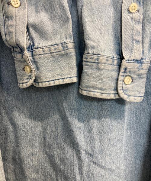 RALPH LAUREN（ラルフローレン）RALPH LAUREN (ラルフローレン) デニムシャツ インディゴ サイズ:Ⅼの古着・服飾アイテム