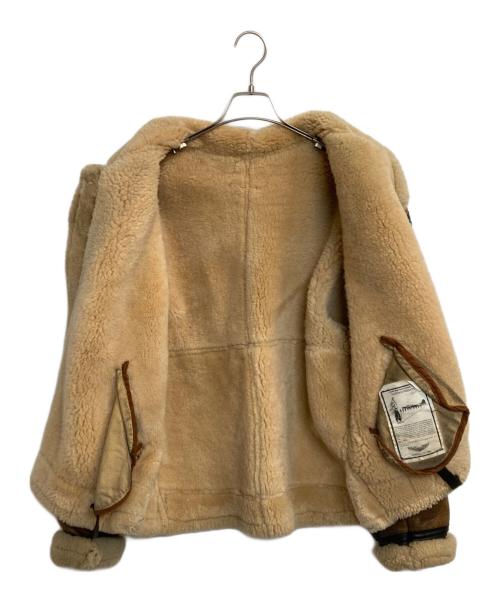 AVIREX（アヴィレックス）AVIREX (アヴィレックス) B-3 ムートンフライトジャケット ブラウン サイズ:-の古着・服飾アイテム