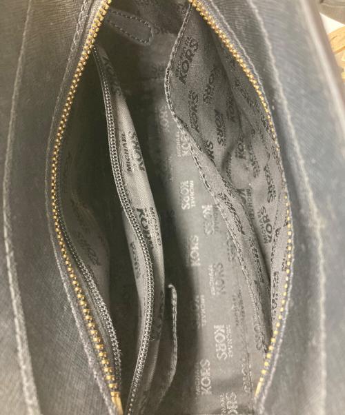 MICHAEL KORS（マイケルコース）MICHAEL KORS (マイケルコース) ショルダーバッグ ブラック×ブラウンの古着・服飾アイテム