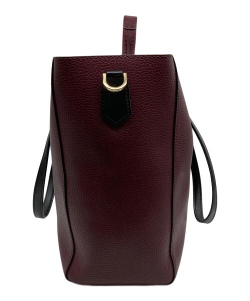 MICHAEL KORS（マイケルコース）MICHAEL KORS (マイケルコース) バッグ ボルドー×ブラックの古着・服飾アイテム