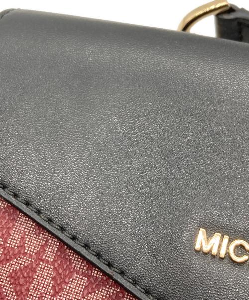 MICHAEL KORS（マイケルコース）MICHAEL KORS (マイケルコース) バッグ ボルドー×ブラックの古着・服飾アイテム