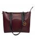 MICHAEL KORS（マイケルコース）の古着「バッグ」｜ボルドー×ブラック