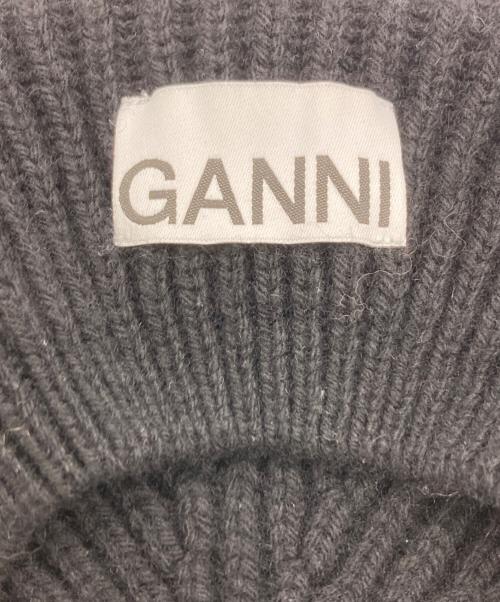 GANNI（ガニー）Ganni (ガニー) ニット帽 ブラックの古着・服飾アイテム