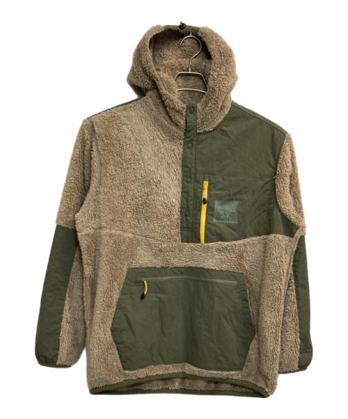 Jack Wolfskin（ジャック ウルフスキン）Jack Wolfskin (ジャック ウルフスキン) P/O FLEECE JACKET ベージュ サイズ:Ｍの古着・服飾アイテム
