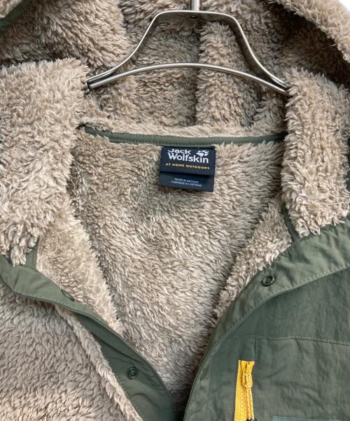 Jack Wolfskin（ジャック ウルフスキン）Jack Wolfskin (ジャック ウルフスキン) P/O FLEECE JACKET ベージュ サイズ:Ｍの古着・服飾アイテム