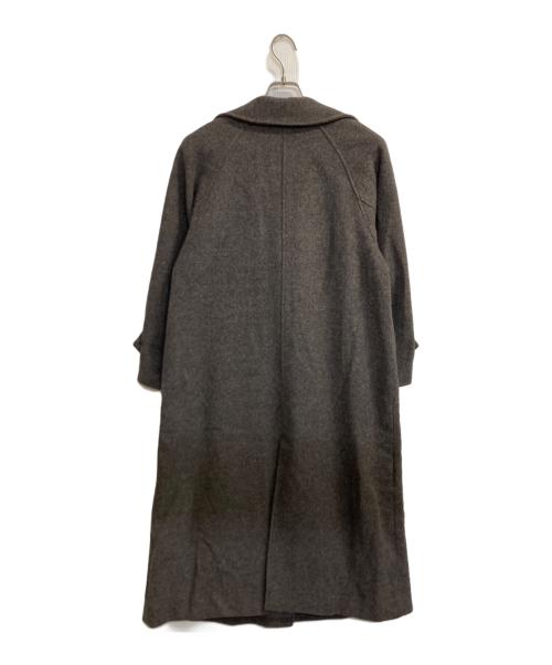 STUDIOUS（ステュディオス）STUDIOUS (ステュディオス) Stand Collar Wool Coat ブラウン サイズ:1の古着・服飾アイテム