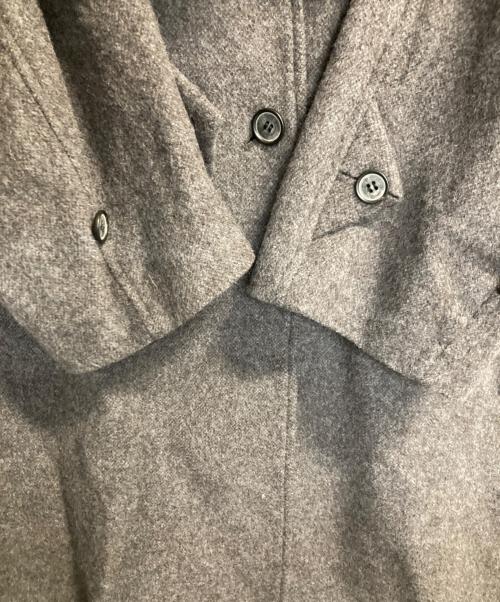 STUDIOUS（ステュディオス）STUDIOUS (ステュディオス) Stand Collar Wool Coat ブラウン サイズ:1の古着・服飾アイテム
