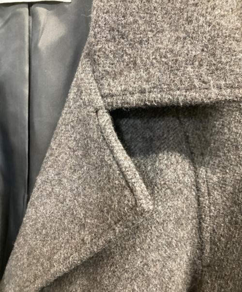 STUDIOUS（ステュディオス）STUDIOUS (ステュディオス) Stand Collar Wool Coat ブラウン サイズ:1の古着・服飾アイテム