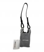 LASTFRAMEラストフレーム）の古着「KYOTO METALLIC MARKET BAG MICRO」｜シルバー