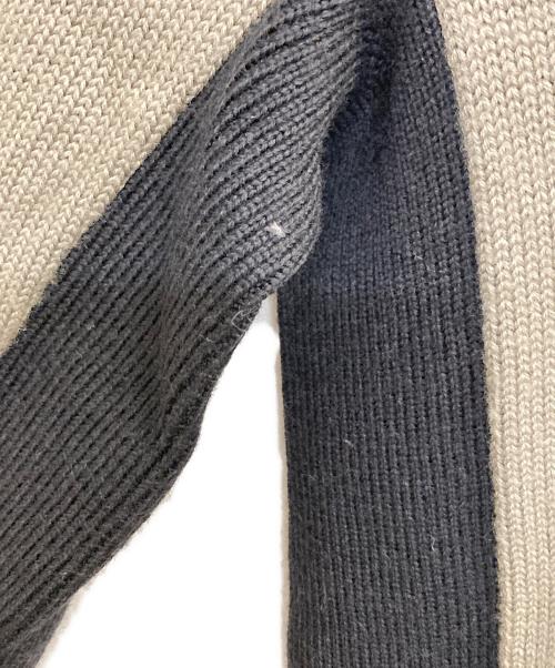 adidas（アディダス）adidas (アディダス) PORSCHE DESIGN SPORT ハイネックラグランデザインニット ベージュ サイズ:Ｍの古着・服飾アイテム
