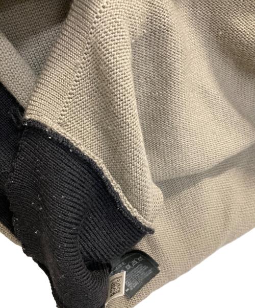 adidas（アディダス）adidas (アディダス) PORSCHE DESIGN SPORT ハイネックラグランデザインニット ベージュ サイズ:Ｍの古着・服飾アイテム
