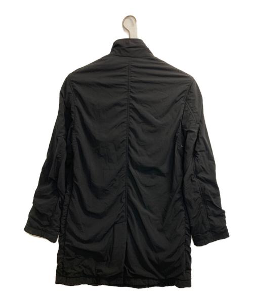 ARMANI COLLEZIONI（アルマーニ コレツィオーニ）ARMANI COLLEZIONI (アルマーニ コレツィオーニ) 00s NYLON W ZIP PUCKERING JACKET ブラック サイズ:48の古着・服飾アイテム