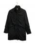 ARMANI COLLEZIONI（アルマーニ コレツィオーニ）の古着「00s NYLON W ZIP PUCKERING JACKET」｜ブラック
