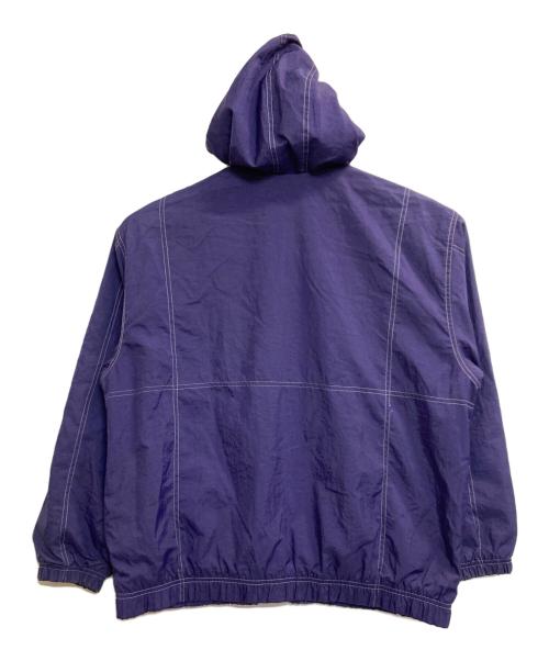NIKE（ナイキ）NIKE (ナイキ) 90s one tone hooded nylon jacket パープル サイズ:Ⅼの古着・服飾アイテム