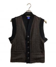 C.P COMPANY（シーピーカンパニー）の古着「90s KNIT VEST」｜ブラウン