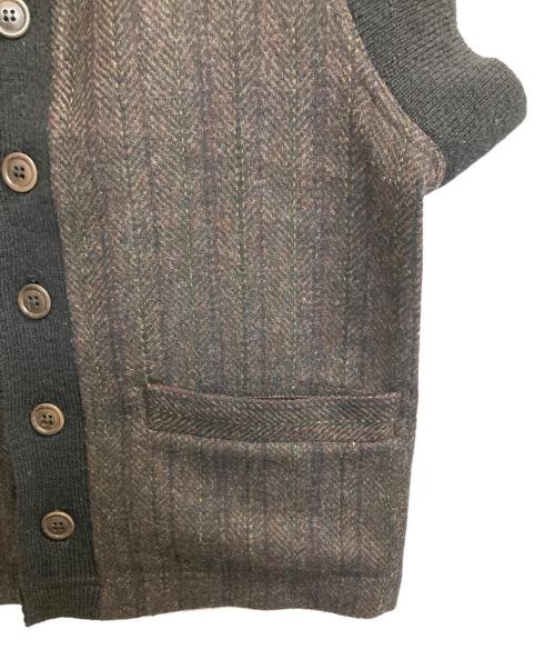 C.P COMPANY（シーピーカンパニー）C.P COMPANY (シーピーカンパニー) 90s KNIT VEST ブラウン サイズ:44の古着・服飾アイテム