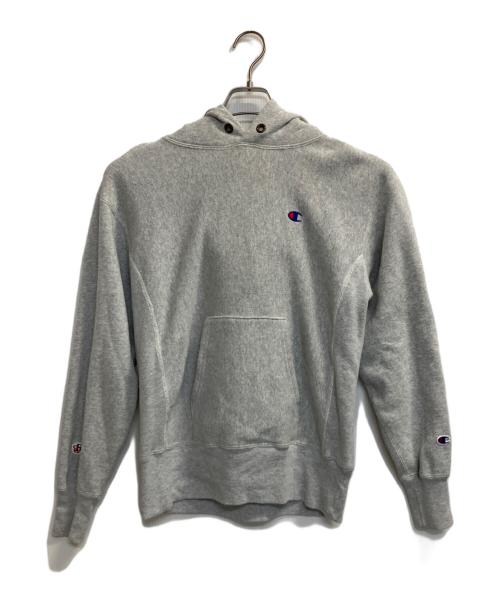 Champion（チャンピオン）Champion (チャンピオン) DISNEY (ディズニー) BEAMS BOY (ビームスボーイ) reverse weave mickey hoodie グレー サイズ:Ｓの古着・服飾アイテム