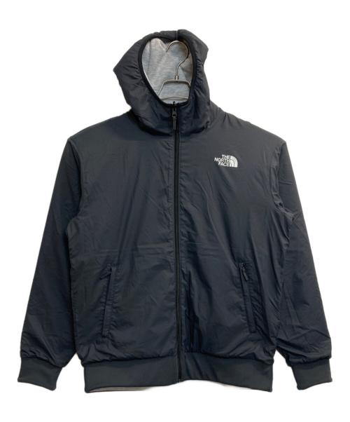 THE NORTH FACE（ザ ノース フェイス）THE NORTH FACE (ザ ノース フェイス) Reversible Tech Air Hoodie/リバーシブルテックエアーフーディ ブラック×グレー サイズ:Ⅼの古着・服飾アイテム